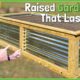 How To Build a Metal Raised Garden Bed 