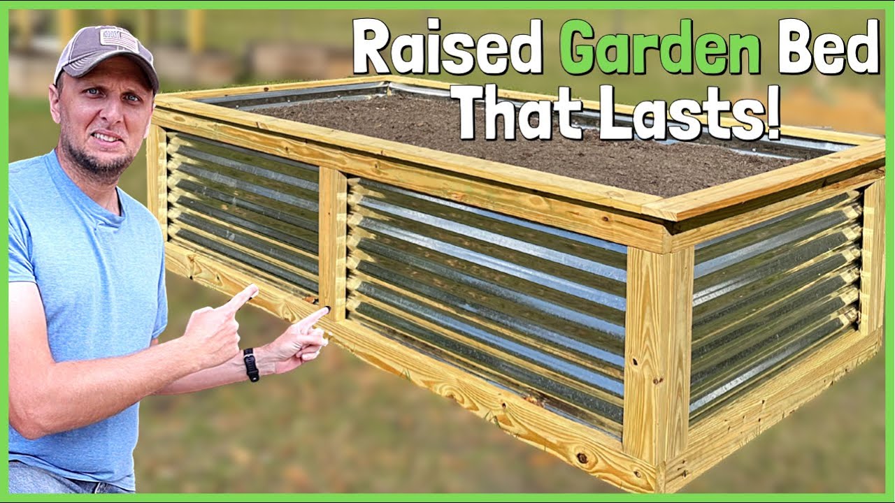 How To Build a Metal Raised Garden Bed 
